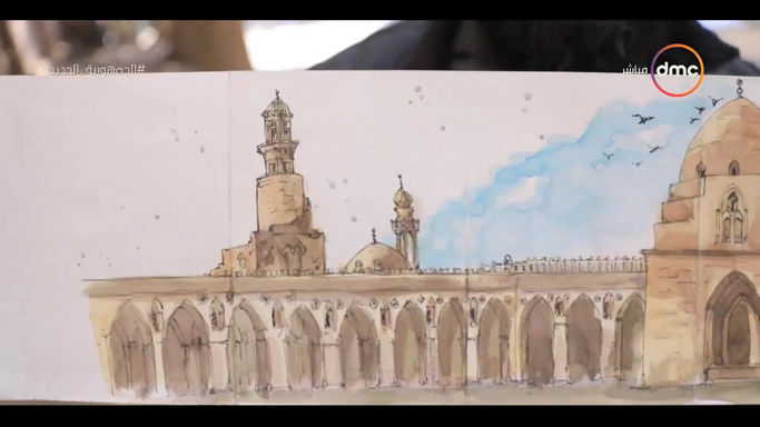 السفيرة عزيزة - من الطب البشري إلى الرسم الحضاري.. حكاية توثيق تراث مصر العمراني بالرسم-UvyjKyOeNqc-1080p-1645282616415